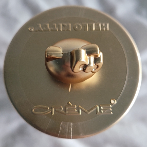 🚫SOLD🚫The Crème Shop x Hello Kitty Reusable Glass Jar w/Cotton Pads - Picture 6 of 8